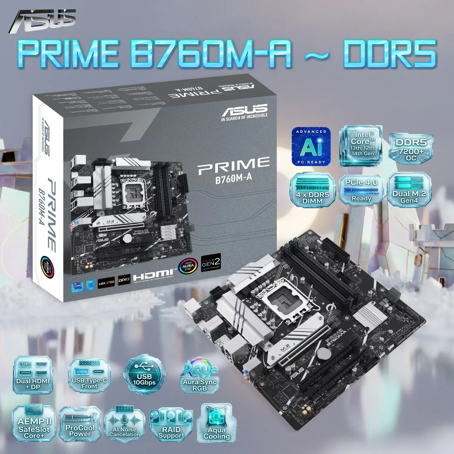 ASUS B760M A DDR5